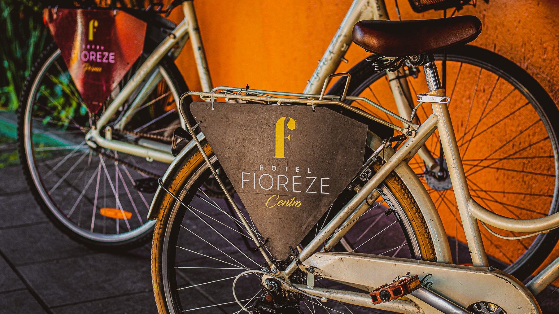 Bicicletas personalizadas do Hotel Fioreze