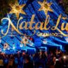 Decoração iluminada do Natal Luz de Gramado — imagem ilustrativa